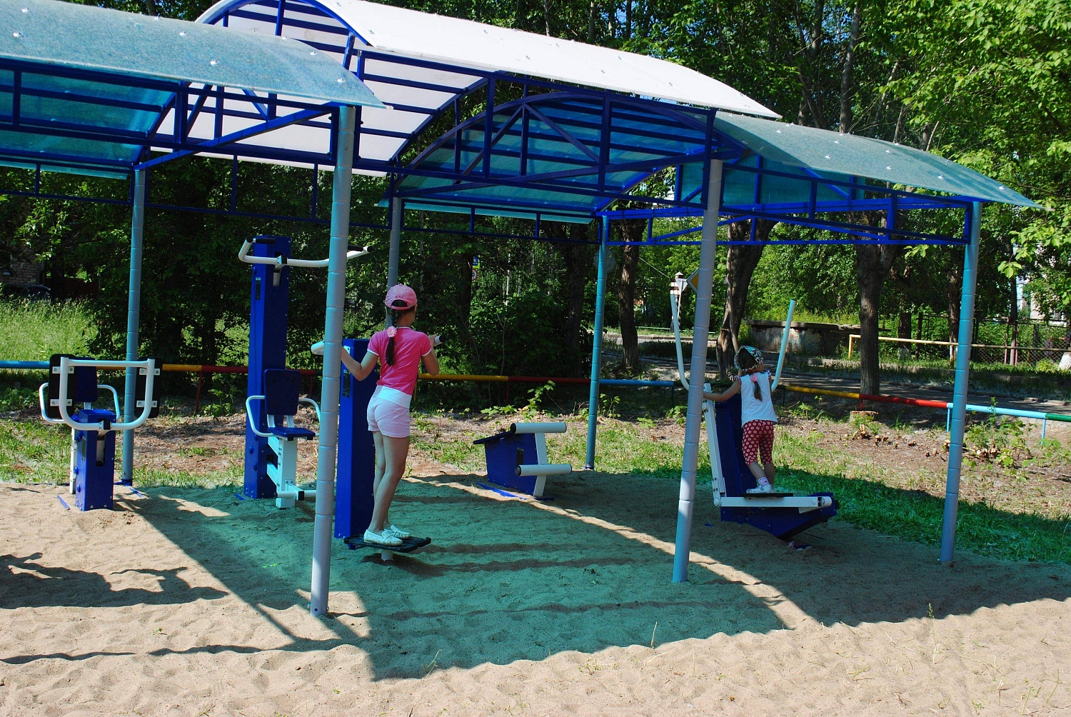Детская и спортивная площадка поселок Уральский, Нытвенский район