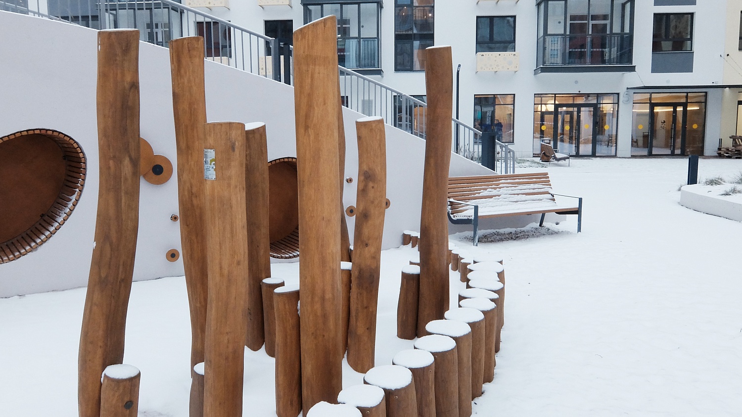 Благоустройство придомовой территории ЖК Камаполис, г. Пермь