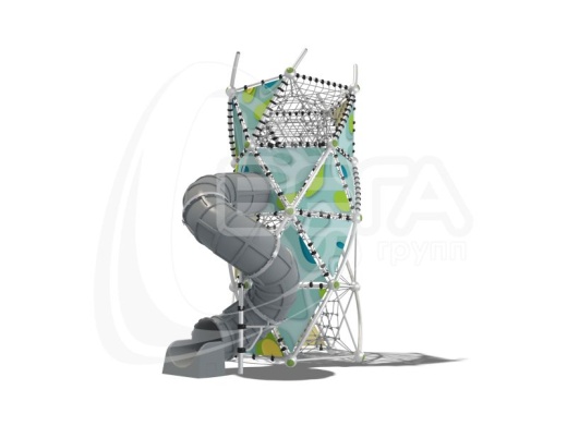 ККК520.00.1 Гибкие элементы для лазания "ДНК-Компас" (серия "Papercut")