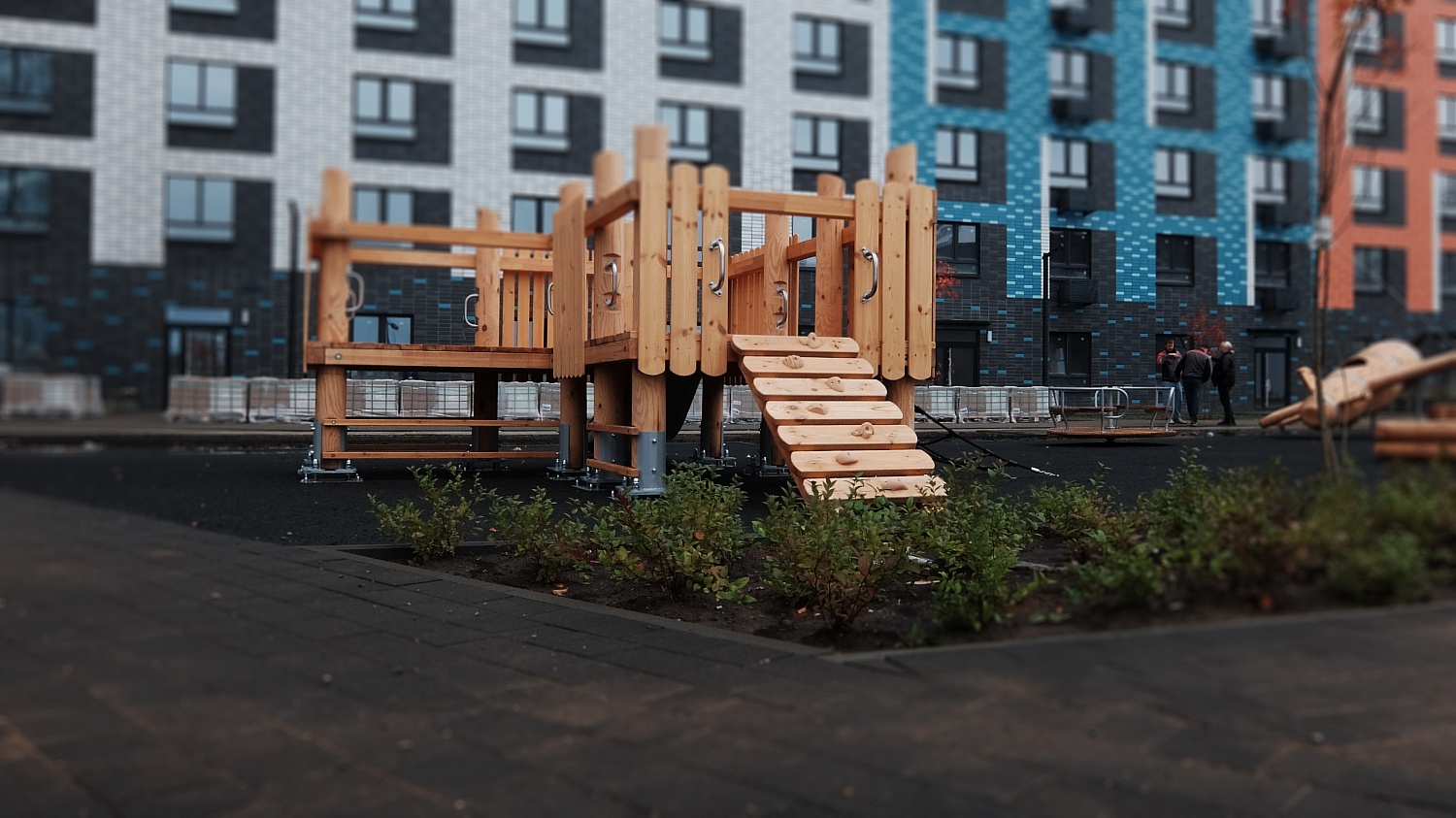 Благоустройство придомовой территории ЖК (г. Киров, ул. Потребкооперации)