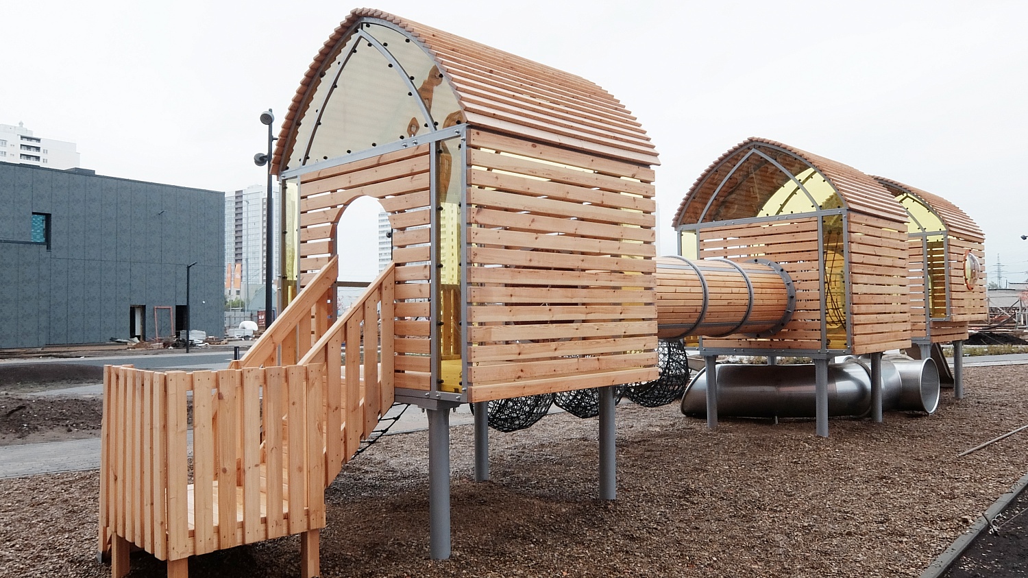 Благоустройство придомовой территории ЖК (г. Киров, ул. Потребкооперации)