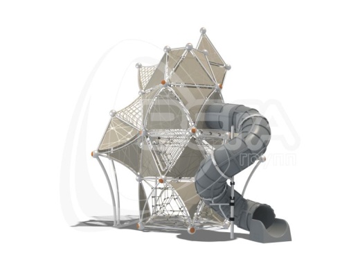 ККК518.00.10 Гибкие элементы для лазания "Тритопия" (серия "Vector")