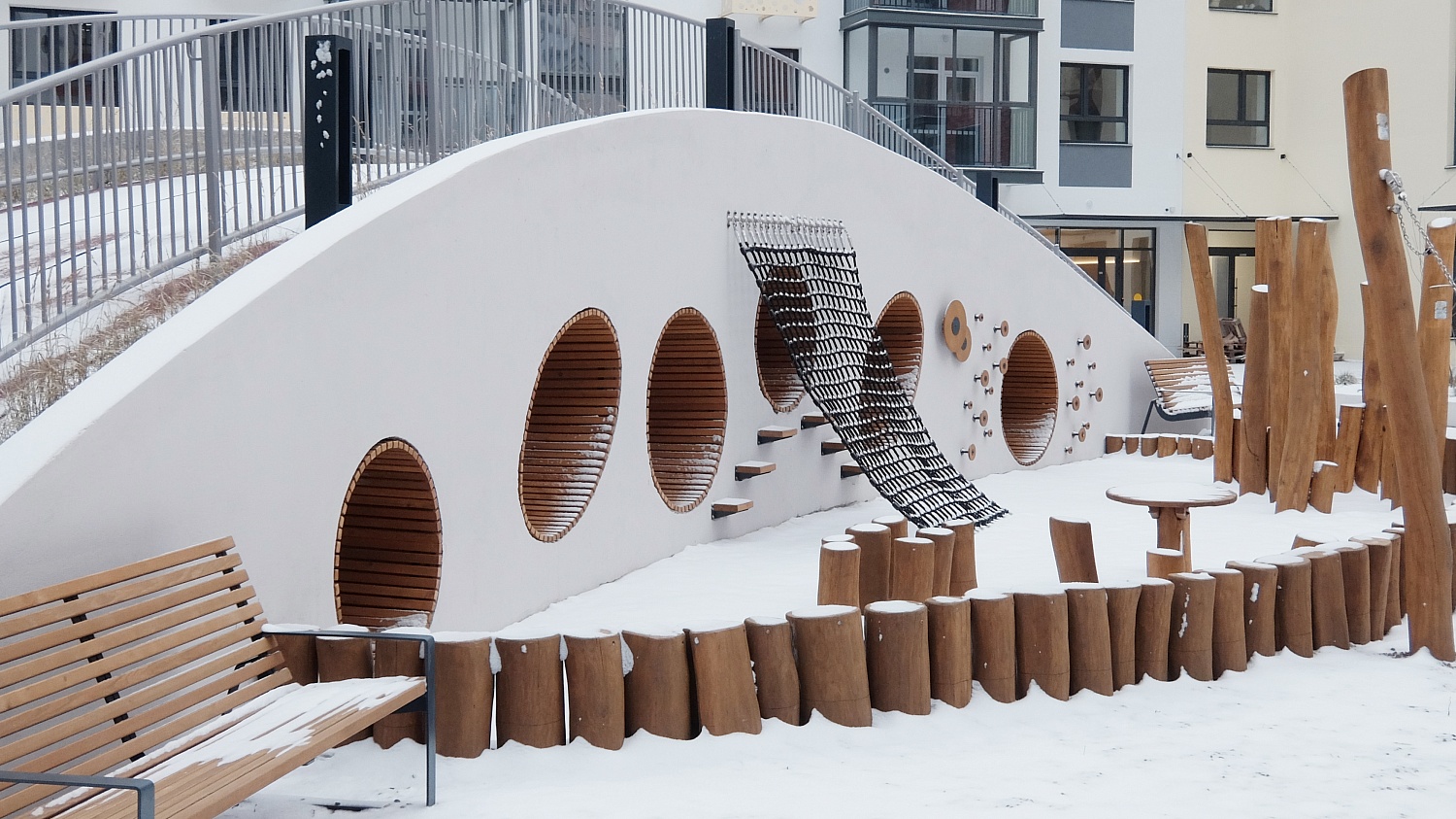 Благоустройство придомовой территории ЖК Камаполис, г. Пермь