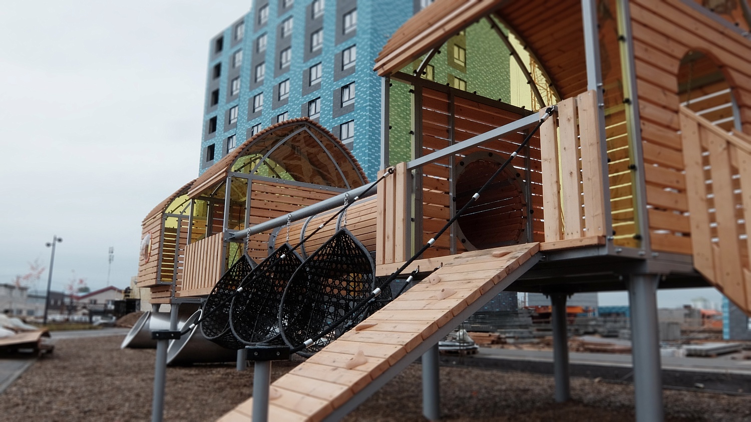 Благоустройство придомовой территории ЖК (г. Киров, ул. Потребкооперации)