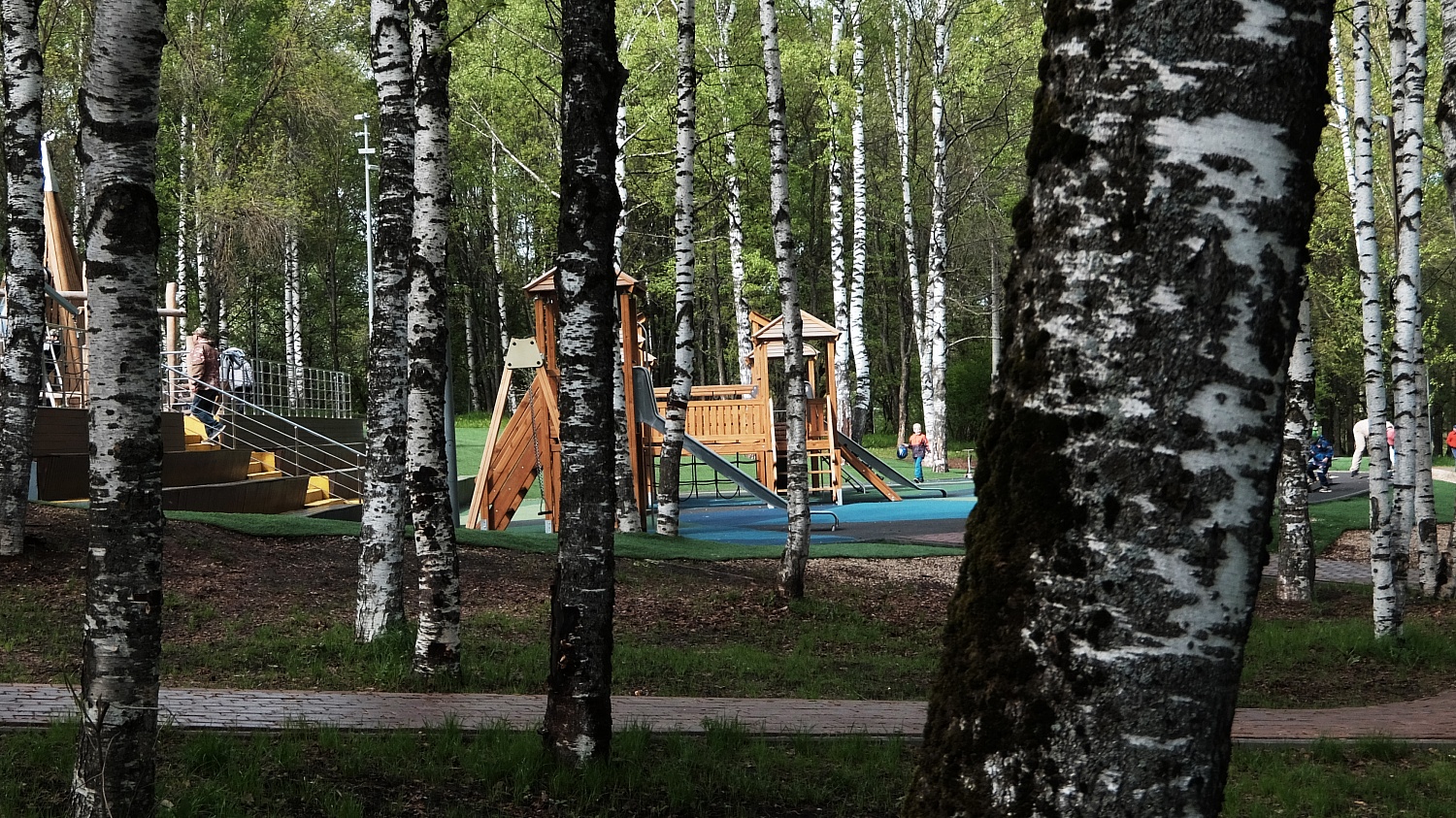 Детская игровая площадка в парке им. Кирова (г. Киров)