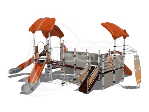 ДГ011.3.10 Детский городок "Ибица" (серия "Vector")