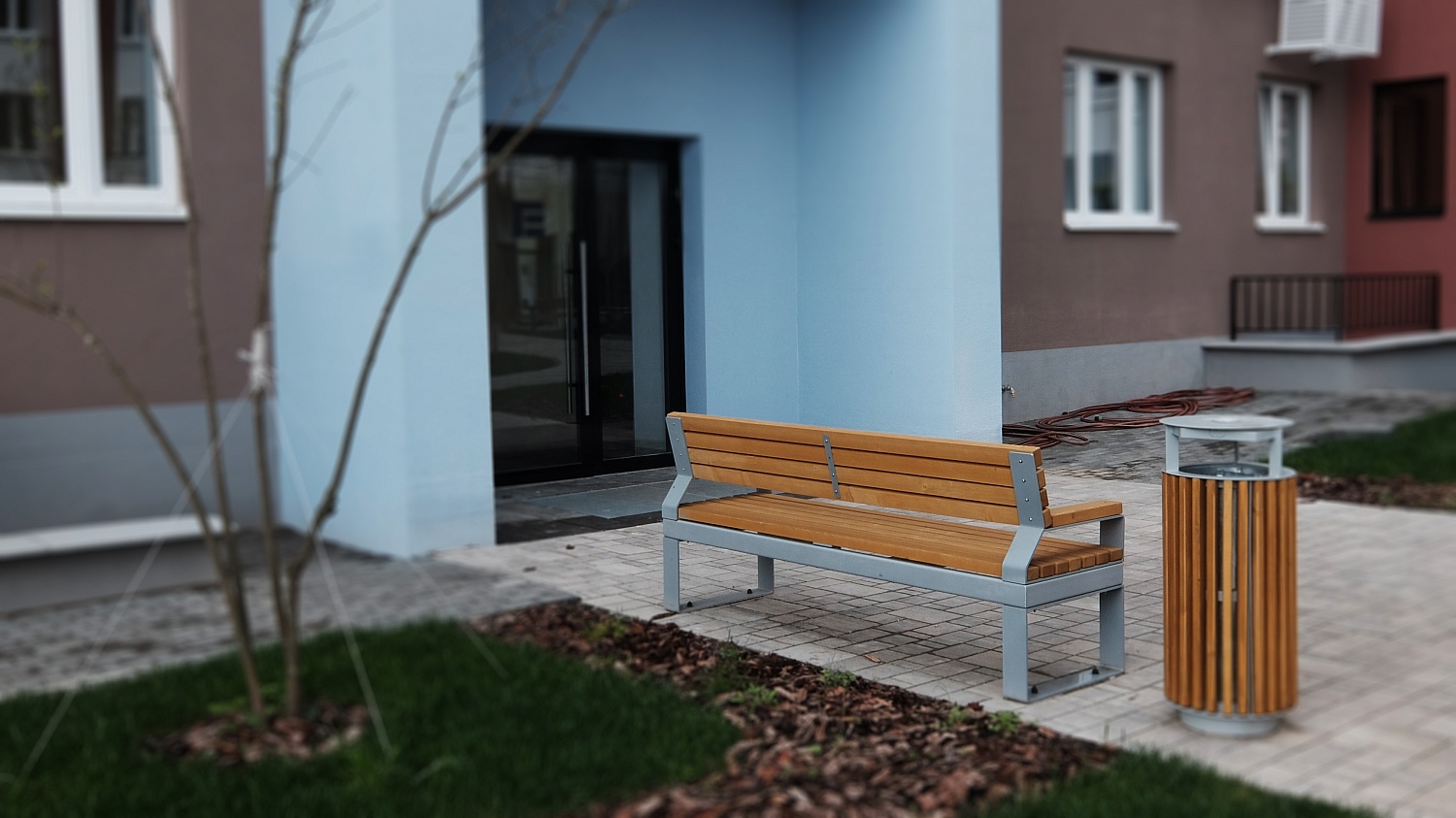 Благоустройство придомовой территории в ЖК Знак (г. Киров, ул. Козулева)