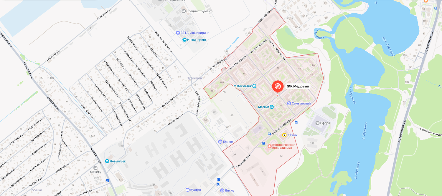 Благоустройство придомовой территории ЖК Медовый, д. Кондратово