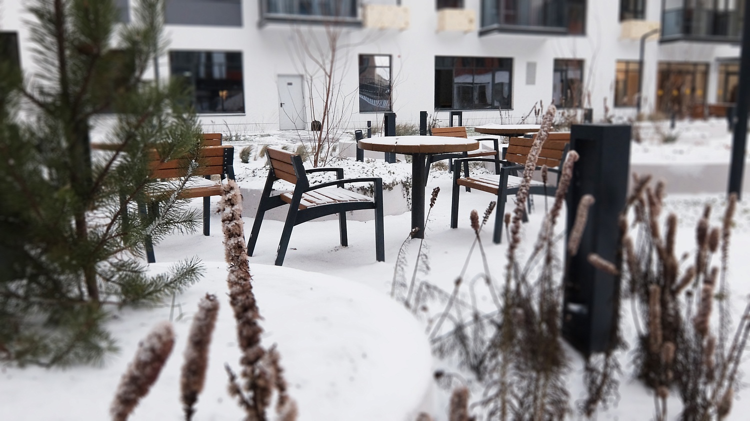 Благоустройство придомовой территории ЖК Камаполис, г. Пермь