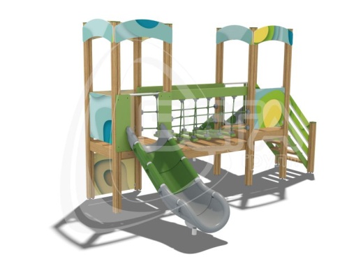 ДГ104.00.1.1 Детский городок "Смоленск" (серия "Papercut")